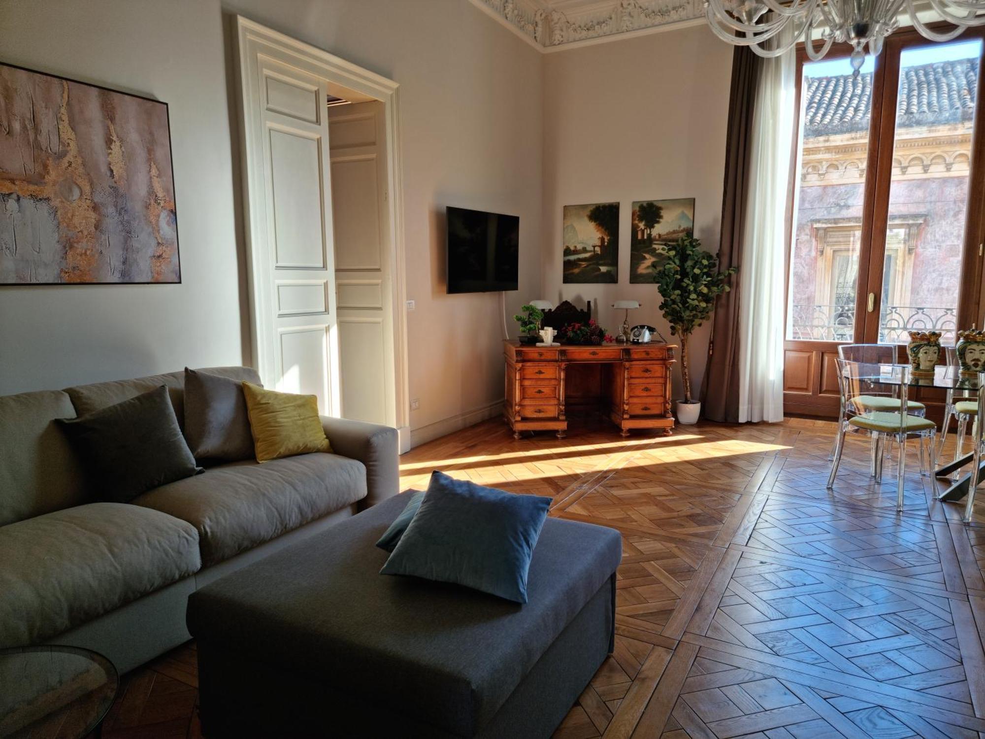 Luxury Historic With Heated Pool Near Catania, Taormina, The Sea And Mount Etna Сasa de vacaciones Giarre