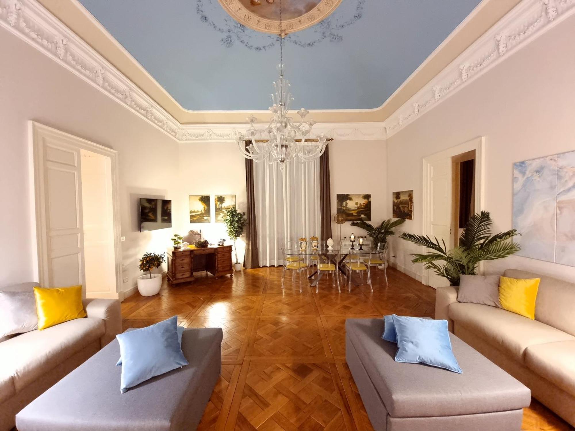 Luxury Historic With Heated Pool Near Catania, Taormina, The Sea And Mount Etna *